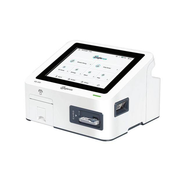 Blood gas analyzer (single-use cartridge)